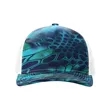 Richardson Printed Five-Panel Trucker Cap - 112PFP | https://www.bestnamebadges.com