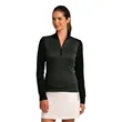 Nike Ladies Dri-FIT 1/2-Zip Cover-Up. | https://www.bestnamebadges.com
