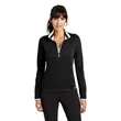 Nike Ladies Dri-FIT 1/2-Zip Cover-Up. | https://www.bestnamebadges.com