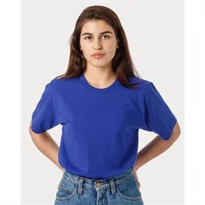 Los Angeles Apparel Unisex USA-Made Fine Jersey T-Shirt -...