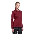 Nike Ladies Long Sleeve Dri-FIT Stretch Tech Polo. | https://www.bestnamebadges.com