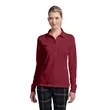 Nike Ladies Long Sleeve Dri-FIT Stretch Tech Polo. | https://www.bestnamebadges.com