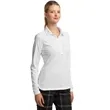 Nike Ladies Long Sleeve Dri-FIT Stretch Tech Polo. | https://www.bestnamebadges.com
