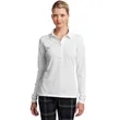 Nike Ladies Long Sleeve Dri-FIT Stretch Tech Polo. | https://www.bestnamebadges.com