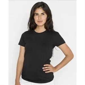 Los Angeles Apparel Women's USA-Made Fine Jersey T-Shirt ...
