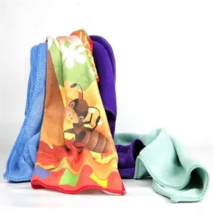 Custom Full Color Microfiber Rally Towel - 15 X 17 Inch