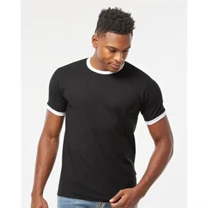Tultex Unisex Fine Jersey Ringer T-Shirt - 246