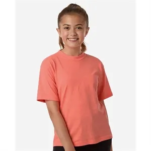 M&O Youth Gold Soft Touch T-Shirt - 4850