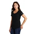 Nike Ladies Dri-FIT Cotton/Poly Scoop Neck Tee. | https://www.bestnamebadges.com
