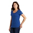 Nike Ladies Dri-FIT Cotton/Poly Scoop Neck Tee. | https://www.bestnamebadges.com
