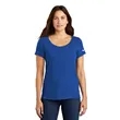 Nike Ladies Dri-FIT Cotton/Poly Scoop Neck Tee. | https://www.bestnamebadges.com