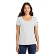 Nike Ladies Dri-FIT Cotton/Poly Scoop Neck Tee. | https://www.bestnamebadges.com