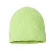 Atlantis Headwear Sustainable Fine Rib Cuffed Beanie - ANDY | https://www.bestnamebadges.com