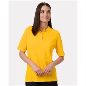 Harriton Women's Maverick CVC Pique Polo - M105W
