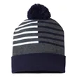 CAP AMERICA USA-Made Half Color Beanie - RKH12 | https://www.bestnamebadges.com