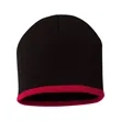 Sportsman 8" Bottom-Striped Beanie - SP09 | https://www.bestnamebadges.com