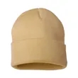 Sportsman 12" Solid Cuffed Beanie - SP12 | https://www.bestnamebadges.com