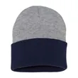 Sportsman 12" Color Blocked Cuffed Beanie - SP12T | https://www.bestnamebadges.com