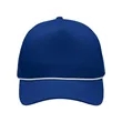 Sportsman Five-Panel Rope Heritage Fit Cap - SP1300 | https://www.bestnamebadges.com