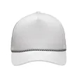 Sportsman Five-Panel Rope Heritage Fit Cap - SP1300 | https://www.bestnamebadges.com
