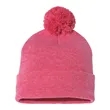 Sportsman 12" Pom-Pom Cuffed Beanie - SP15 | https://www.bestnamebadges.com