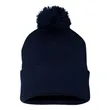 Sportsman 12" Pom-Pom Cuffed Beanie - SP15 | https://www.bestnamebadges.com