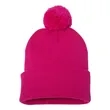 Sportsman 12" Pom-Pom Cuffed Beanie - SP15 | https://www.bestnamebadges.com