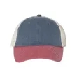 Valucap Pigment-Dyed Trucker Cap - SP510 | https://www.bestnamebadges.com