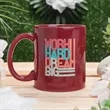 Custom Full Color Printing 11oz White Mugs | https://www.bestnamebadges.com