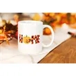 Custom Full Color Printing 11oz White Mugs | https://www.bestnamebadges.com