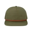 LOCALE Five-Panel Rope Cap - WILSON | https://www.bestnamebadges.com