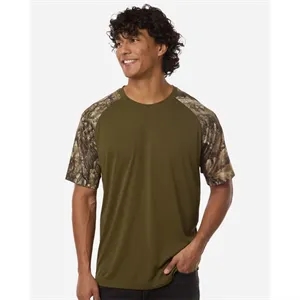 Unisex Realtree® Performance Colorblock T-Shirt - RT2103