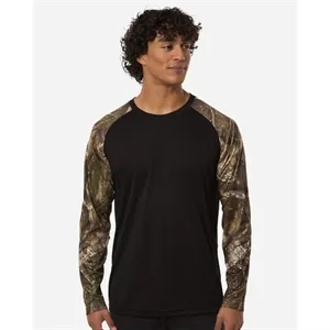 Unisex Realtree® Performance Colorblocked Long Sleeve T-S...