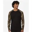 Unisex Realtree® Performance Colorblocked Long Sleeve T-S... | https://www.bestnamebadges.com