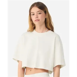 BELLA + CANVAS Women's Garment-Dyed Cropped Tee - 6882GD