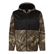 Unisex Realtree® Performance Colorblocked Full-Zip Hooded... | https://www.bestnamebadges.com