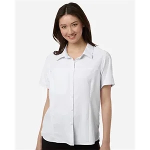 CORE365 Women's UltraUVP Shoreline Short Sleeve Staff Shi...
