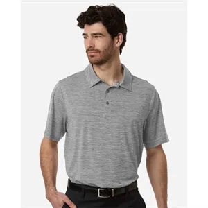 Team 365 Men's Relay Heathered Stripe Polo - TT125