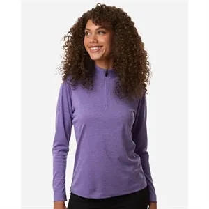 AllPro Women's Pro-Lock Performance Melange Quarter-Zip P...