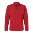 AllPro Men's Stretch Quarter-Zip Fleece Pullover - STF870 | https://www.bestnamebadges.com