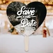 Heart Shape Hand Fans | https://www.bestnamebadges.com
