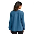 Port Authority Ladies Textured Crepe Blouse | https://www.bestnamebadges.com