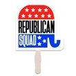 Elephant Hand Fans | https://www.bestnamebadges.com