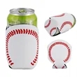 BASEBALL SKIN CAN COOLER HOLDER | https://www.bestnamebadges.com