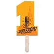 Number 1 Hand Fan | https://www.bestnamebadges.com
