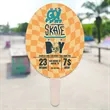 Oval Hand Fans | https://www.bestnamebadges.com