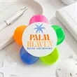 Custom Multi-Color Flower Highlighters | https://www.bestnamebadges.com