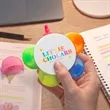 Custom Multi-Color Flower Highlighters | https://www.bestnamebadges.com