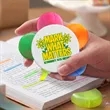 Custom Multi-Color Flower Highlighters | https://www.bestnamebadges.com