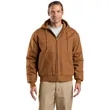 CornerStone Tall Duck Cloth Hooded Work Jacket. | https://www.bestnamebadges.com